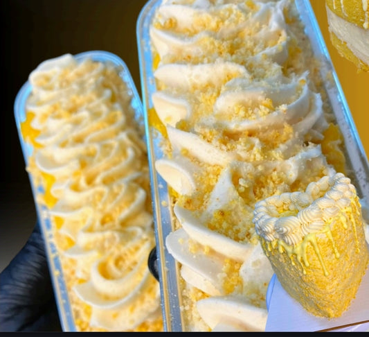 Mini cake lemon