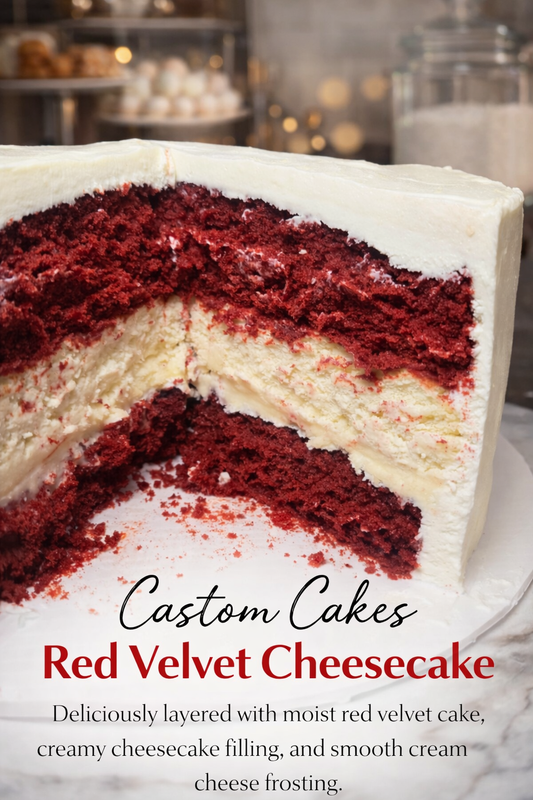 Red velvet cheesecake