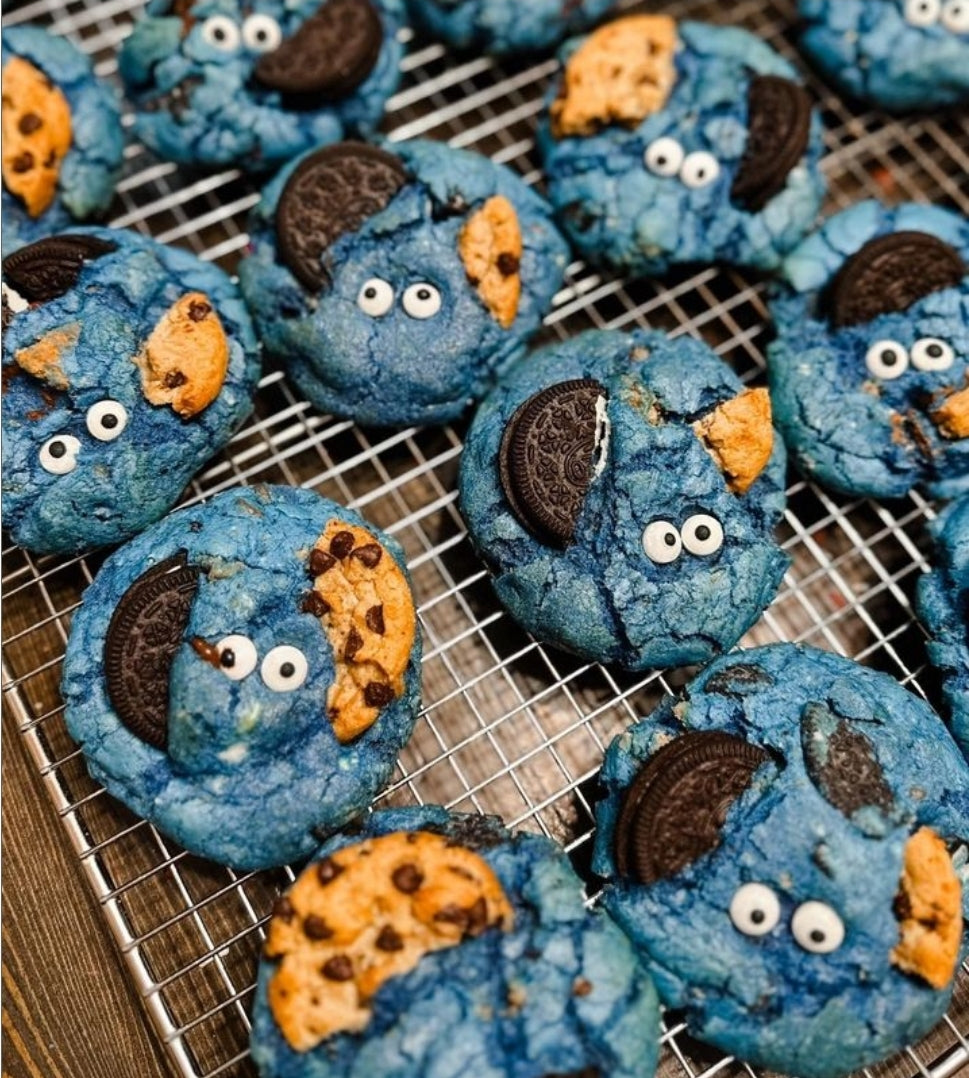 Cookie monster cookies